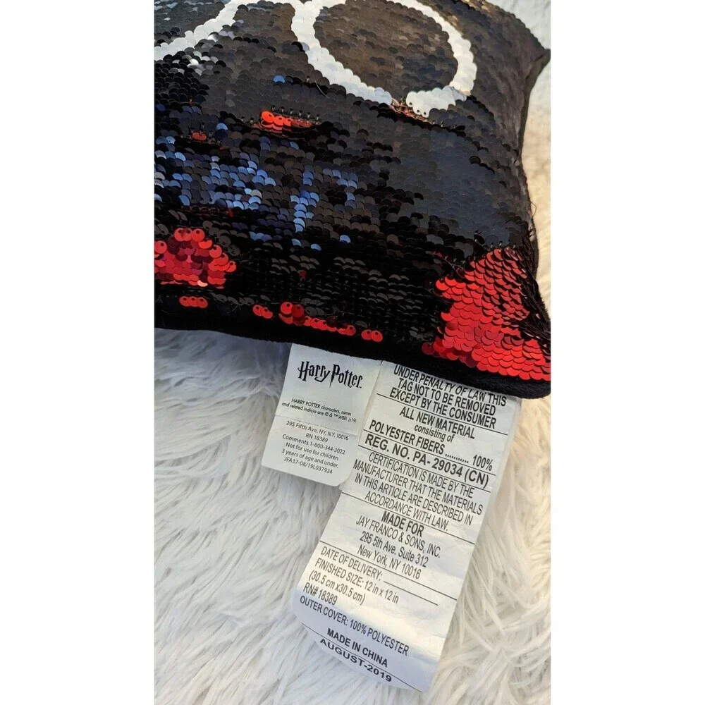 Harry Potter Reversible  Pillow.